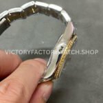 A+ Factory Rolex Datejust 126283RBR-0008 36mm Diamond Bezel Half Yellow Gold Diaond Mop Black Dial (7) A+ Factory Rolex Datejust 126283RBR-0008 36mm Diamond Bezel Half Yellow Gold Diaond Mop Black Dial