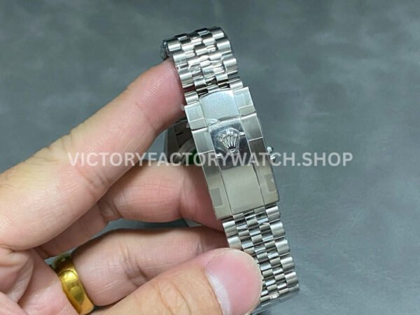 A+ Factory Rolex Datejust 126284RBR-0021 36mm Diamond Bezel Full 904L Roman Numerals Diamond Silver ( (11) A+ Factory Rolex Datejust 126284RBR-0021 36mm Diamond Bezel Full 904L Roman Numerals Diamond Silver Dial Jubilee