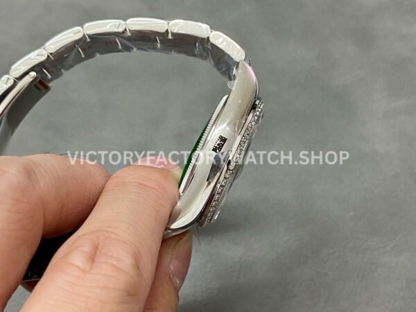 A+ Factory Rolex Datejust 126284RBR-0044 36mm Diamond Bezel Full 904L Green Dial