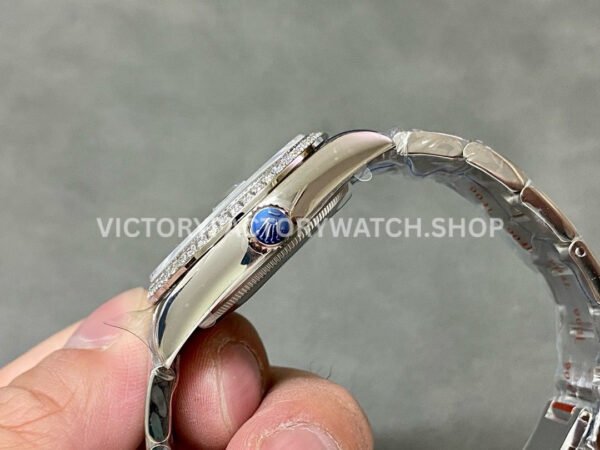 A+ Factory Rolex Datejust 126284RBR-0044 36mm Diamond Bezel Full 904L Green Dial