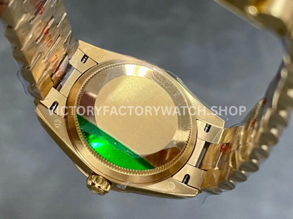 A+ Factory Rolex Datejust 278248 31mm Full Yellow Gold Roman Numerals Diamond Silver Dial