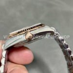 A+ Factory Rolex Datejust 278271-0030 31mm Half Rose Gold Roman Numerals Diamond Grey Dial Jubilee