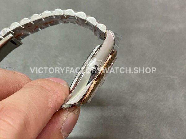 A+ Factory Rolex Datejust 278271-0032 31mm Half Rose Gold Silver Floral-Motif, Diamond-Set Dial Jubilee (7) A+ Factory Rolex Datejust 278271-0032 31mm Half Rose Gold Silver Floral-Motif, Diamond-Set Dial Jubilee