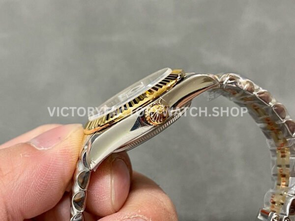 A+ Factory Rolex Datejust 278273-0004 31mm Half Yellow Gold Roman Numerals Diamond Silver Dial Jubilee (5) A+ Factory Rolex Datejust 278273-0004 31mm Half Yellow Gold Roman Numerals Diamond Silver Dial Jubilee