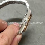 A+ Factory Rolex Datejust 278273-0023 31mm Half Rose Gold Diamond Mop Diamond Mop Pink Dial