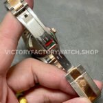 A+ Factory Rolex Datejust 278273-0023 31mm Half Rose Gold Diamond Mop Diamond Mop Pink Dial