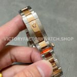 A+ Factory Rolex Datejust 278273-0023 31mm Half Rose Gold Diamond Mop Diamond Mop Pink Dial