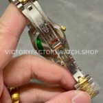 A+ Factory Rolex Datejust 278273-0030 31mm Half Yellow Gold Diamond Mop Green Dial Jubilee