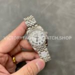 A+ Factory Rolex Datejust 278274-0010 31mm Full 904L Roman Numerals White Dial Jubilee