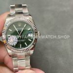 A+ Factory Rolex Datejust 278274-0017 31mm Full 904L Green Dial (2) Datejust 278274 green dial 31mm steel replica