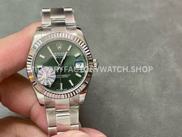 A+ Factory Rolex Datejust 278274-0017 31mm Full 904L Green Dial (2) Datejust 278274 green dial 31mm steel replica
