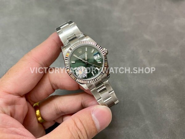 A+ Factory Rolex Datejust 278274-0017 31mm Full 904L Green Dial (8) A+ Factory Rolex Datejust 278274-0017 31mm Full 904L Green Dial