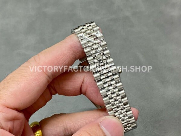 A+ Factory Rolex Datejust 278274-0024 31mm Full 904L Roman Numerals Diamond Pink Dial Jubilee