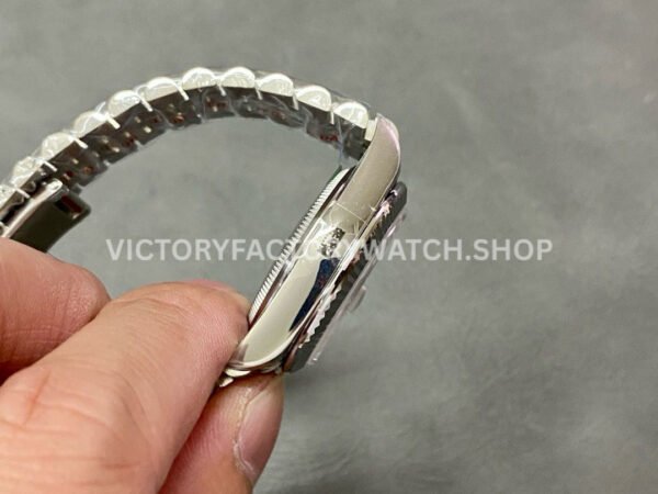 A+ Factory Rolex Datejust 278274-0024 31mm Full 904L Roman Numerals Diamond Pink Dial Jubilee