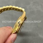 A+ Factory Rolex Datejust 278278-0030 31mm Full Yellow Gold Roman Numerals Diamond Green Dial