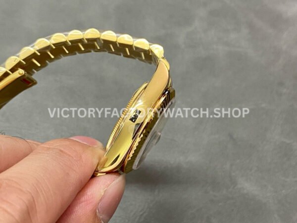 A+ Factory Rolex Datejust 278278-0030 31mm Full Yellow Gold Roman Numerals Diamond Green Dial