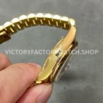 A+ Factory Rolex Datejust 278278-0034 31mm Full Yellow Gold Diamond Mop Silver Dial