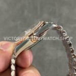 A+ Factory Rolex Datejust 278381RBR-0032 31mm Diamond Bezel Half Rose Gold Silver Floral-Mot ( (6) A+ Factory Rolex Datejust 278381RBR-0032 31mm Diamond Bezel Half Rose Gold Silver Floral-Motif, Diamond-Set Dial Jubilee