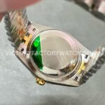 A+ Factory Rolex Datejust 278383RBR-0026 31mm Diamond Bezel Half Yellow Gold Diamond Mop Champagne Dial Jubilee