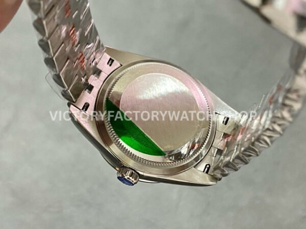 A+ Factory Rolex Datejust 278384RBR-0036 31mm Diamond Bezel Full 904L Diamond Mop Pink Dial Jubilee