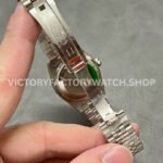 A+ Factory Rolex Datejust 278384RBR-0036 31mm Diamond Bezel Full 904L Diamond Mop Pink Dial Jubilee