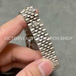 A+ Factory Rolex Datejust 278384RBR-0036 31mm Diamond Bezel Full 904L Diamond Mop Pink Dial Jubilee