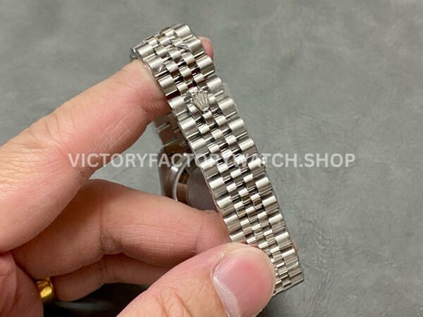 A+ Factory Rolex Datejust 278384RBR-0036 31mm Diamond Bezel Full 904L Diamond Mop Pink Dial Jubilee