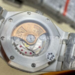 AMG Factory Audemars Piguet Royal Oak Selfwinding 15400 41mm Diamond Bezel Green Diamond Baguette Dial
