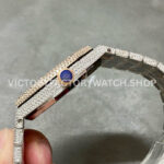 AMG Factory Audemars Piguet Royal Oak Selfwinding 15400 41mm Rose Gold Diamond Bezel Arabic Number Diamond Dial