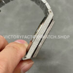 AMG Factory Audemars Piguet Royal Oak Selfwinding 15400 41mm Diamond Bezel Diamond Dial