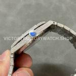 AMG Factory Audemars Piguet Royal Oak Selfwinding 15400 41mm Diamond Bezel Diamond Dial