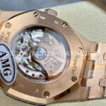 AMG Factory Audemars Piguet Royal Oak Selfwinding 15400 41mm Rose Gold Diamond Bezel Arabic Number Diamond Dial