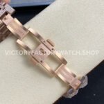 AMG Factory Audemars Piguet Royal Oak Selfwinding 15400 41mm Rose Gold Diamond Bezel Diamond Dial