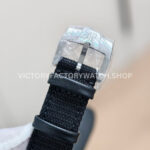 APS Factory Audemars Piguet Code 11.59 26393BC.OO.A002KB.01 41mm Steel Canvas Strap Blue Dial