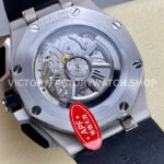 APF Factory Audemars Piguet Royal Oak Chronograph 26420SO.OO.A002CA.01 43mm Steel (3) APF Factory Audemars Piguet Royal Oak Chronograph 26420SO.OO.A002CA.01 43mm Steel Rubber Strap Black Dial