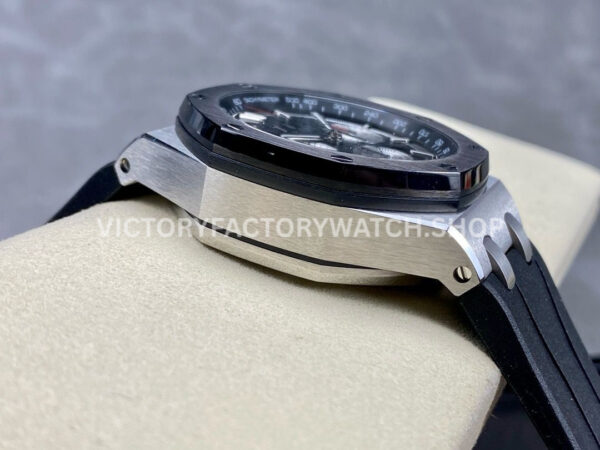 APF Factory Audemars Piguet Royal Oak Chronograph 26420SO.OO.A002CA.01 43mm Steel Ru (1) APF Factory Audemars Piguet Royal Oak Chronograph 26420SO.OO.A002CA.01 43mm Steel Rubber Strap Black Dial