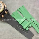 APF Factory Audemars Piguet Royal Oak Offshore Chronograph 26405NR.OO.A002CA.01 44mm Rose Gold/Ceramics Rubber Strap Arabic Numerals Black Dial