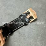 APF Factory Audemars Piguet Royal Oak Offshore Chronograph 26470OR.OO.A125CR.01 42mm Rose Gold Leather Strap Arabic Numerals Rose Gold Eye Black Dial