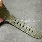 APF Factory Audemars Piguet Royal Oak Offshore Chronograph 26470OR.OO.A125CR.01 42mm Rose Gold Leather Strap Arabic Numerals Silver Eye Black Dial