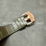 APF Factory Audemars Piguet Royal Oak Offshore Chronograph 26470OR.OO.A125CR.01 42mm Rose Gold Leather Strap Arabic Numerals Silver Eye Black Dial