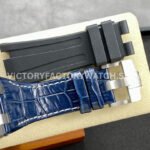 APF Factory Audemars Piguet Royal Oak Offshore Chronograph 26470ST.OO.A027CA.01 42mm Steel Leather Strap Arabic Numerals Blue Dial