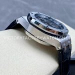 APF Factory Audemars Piguet Royal Oak Offshore Chronograph 26470ST.OO.A104CR.01 42mm Steel Leather Strap Arabic Numerals Grey Dial