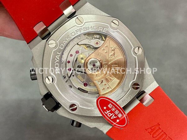 APF Factory Audemars Piguet Royal Oak Offshore Chronograph 26470SO.OO.A002CA.01 42mm Steel Rubber Strap Arabic Numerals Black Dial