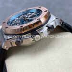 APF Factory Audemars Piguet Royal Oak Offshore Chronograph 26471SR.OO.D101CR.01 42mm Steel Leather Strap Arabic Numerals Blue Dial