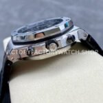 APF Factory Audemars Piguet Royal Oak Offshore Chronograph 26470ST.OO.A104CR.01 42mm Steel Leather Strap Arabic Numerals Grey Dial