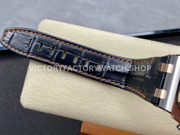 APF Factory Audemars Piguet Royal Oak Offshore Chronograph 26471SR.OO.D101CR.01 42mm Steel Leather Strap Arabic Numerals Blue Dial