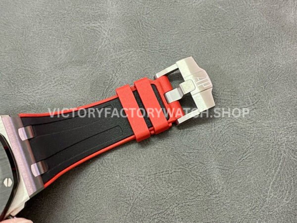 APF Factory Audemars Piguet Royal Oak Offshore Chronograph 26470SO.OO.A002CA.01 42mm Steel Rubber Strap Arabic Numerals Black Dial