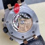 APF Factory Audemars Piguet Royal Oak Offshore Chronograph 26471SR.OO.D101CR.01 42mm Steel Leather Strap Arabic Numerals Blue Dial