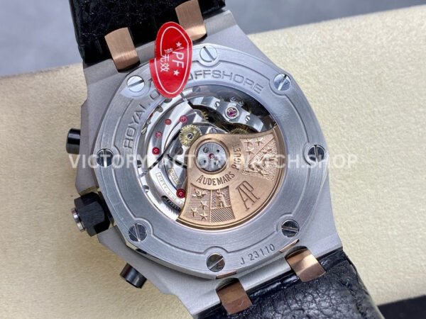 APF Factory Audemars Piguet Royal Oak Offshore Chronograph 26471SR.OO.D101CR.01 42mm Steel Leather Strap Arabic Numerals Blue Dial