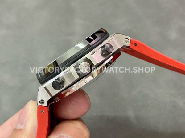 APF Factory Audemars Piguet Royal Oak Offshore Chronograph 26470SO.OO.A002CA.01 42mm Steel Rubber Strap Arabic Numerals Black Dial